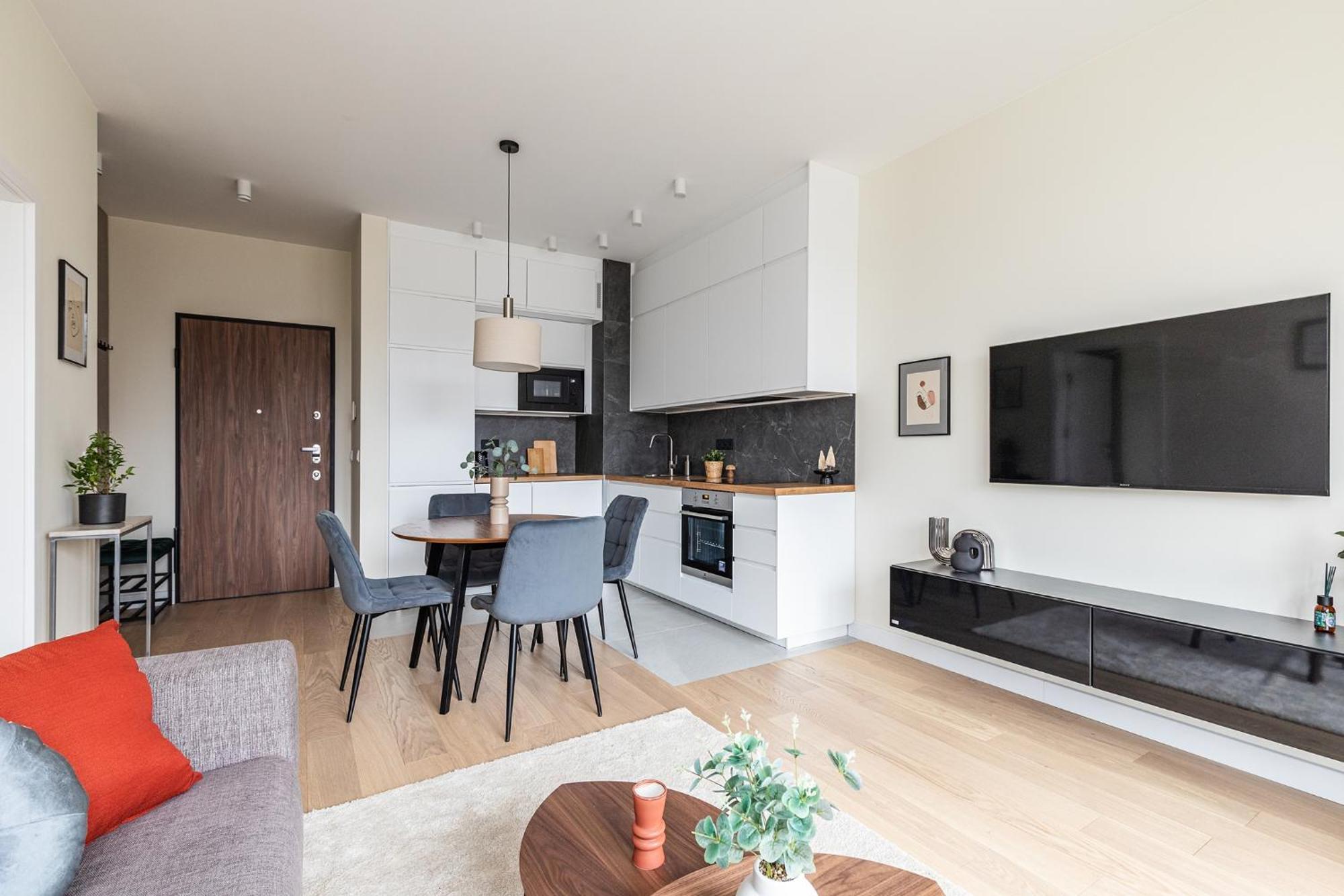 Superapart Stanislawa Augusta Apt 42 Warschau Buitenkant foto